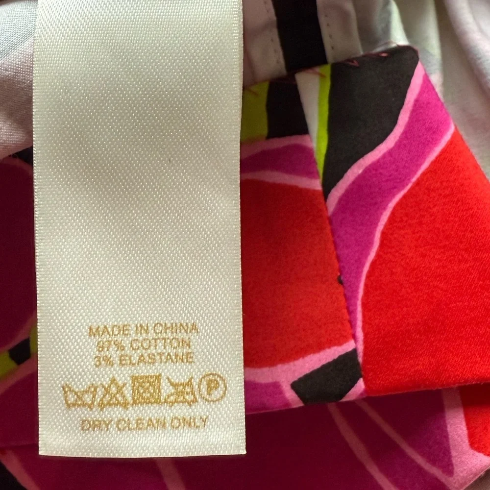 Kate Spade Coreen Cupcake Magenta Floral Preppy Fun Skirt Size 2 - Picture 10 of 11